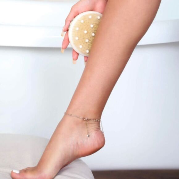 Daily Concepts Detox Massaging Massage Dry Brush Skincare Health Detoxification - Picture 3 of 8